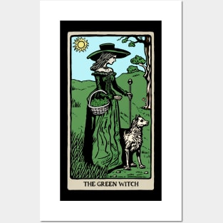 Tarot Card : The Green Witch Posters and Art